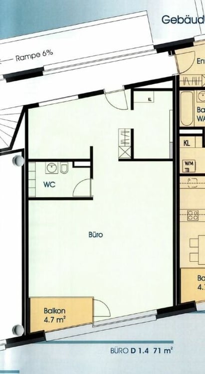 Top-Lage Rüti: Repräsentativer Raum für Kosmetikstudio, Massagepraxis oder Büro 7