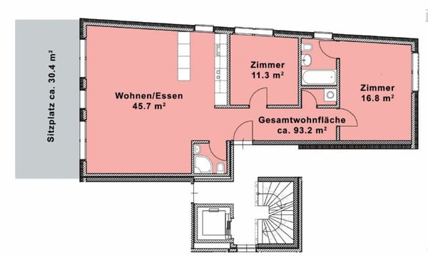 Grosszügige 2.5-Zimmer-Gartenwohnung mit modernem Wohnkomfort 14
