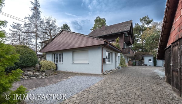 Bezauberndes Ensemble aus Chalet, Bungalow, Ateliergebäude & Schopf 12