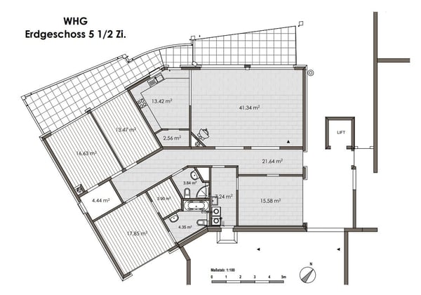 Traumhafte 1.5-Zimmerwohnung an privilegierter Lage 2