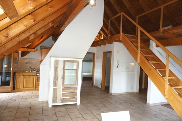 Gemütliche 3 1/2-Zimmer-Dachwohnung 2