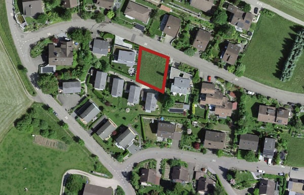 Grundstück 563 m2, sonnige Lage, einmalige Aussicht! 1