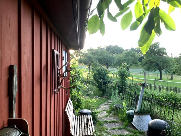 Charmantes Liebhaberobjekt, mit 6½ Zimmer, viel Holz und Wärme, mit Landwirtschaftsparzelle zur Thur 34