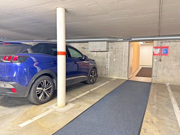 Attraktive Eigentumswohnung, 7½-Zimmer im Parterre, mit eigener Grünfläche und Tiefgaragenplatz 18