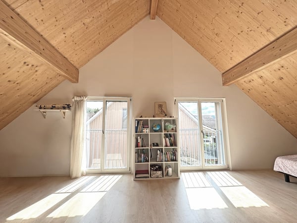 Gepflegtes 1½ Zimmer-Doppeleinfamilienhaus, in ökologischer Holzbauweise 12