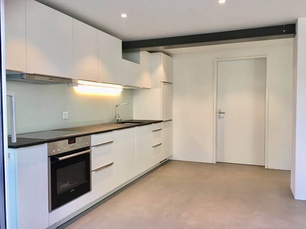 Wohnen am Bach , loftartiger Neubau im Altbau; Wohnen auf zwei Etagen 6