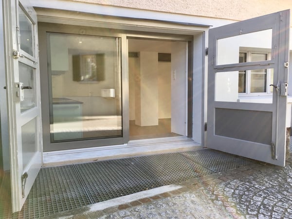 Wohnen am Bach , loftartiger Neubau im Altbau; Wohnen auf zwei Etagen 9