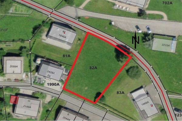 836m² Bauland für 1. Wohnsitz in Unterwasser 6