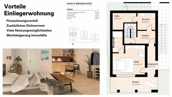 Elegantes Haus mit separater Einliegerwohnung - Vielseitiges Wohnen in Bergün (Haus D) 5