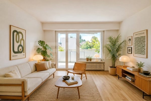 Zuhause zwischen Stadt und Natur. Ihr privater Rückzugsort mit Balkon und Gartenanteil. 10