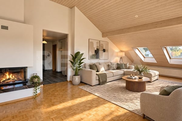 Grosszügige Dachwohnung zum Wohlfühlen 3
