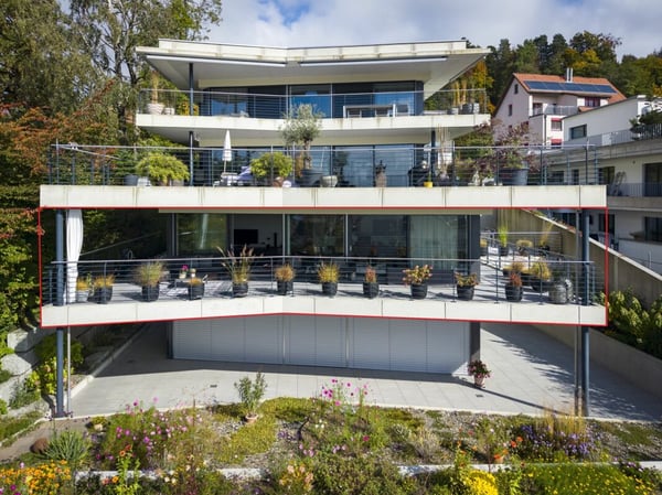 Raum für hohe Ansprüche: Terrassenwohnung im Leisihalden-Quartier 2