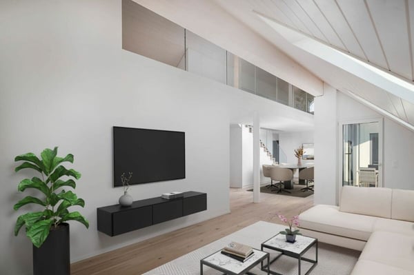 Maisonette-Dachwohnung mit Seesicht - Wohnen über den Dächern von Männedorf 7