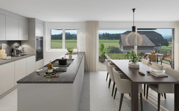 Ruhe, Sonne und Weitblick: komfortables Neubauwohnen «i de Breiti» 4