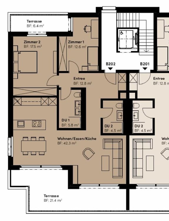 Ruhe, Sonne und Weitblick: komfortables Neubauwohnen «i de Breiti» 5