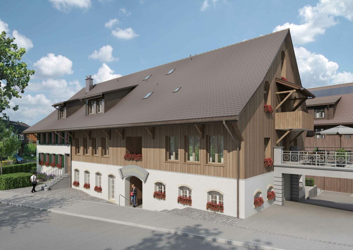 BEZUGSBEREIT AB DEZEMBER 2026! Landwohnen in Stadtnähe: Neubauwohnungen im Herzen des Dorfes