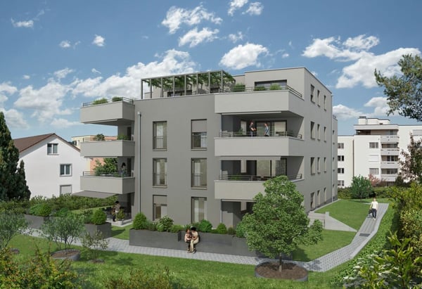Jenseits des Gewöhnlichen: komfortables Neubauwohnen mitten in Gossau 1