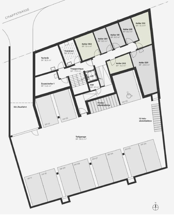 Jenseits des Gewöhnlichen: komfortables Neubauwohnen mitten in Gossau 8