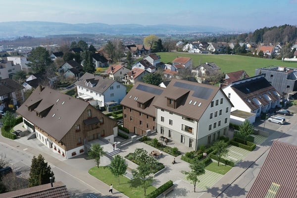 BEZUGSBEREIT AB Januar 2027! Landwohnen in Stadtnähe: Neubauwohnungen im Herzen des Dorfes Wermatswil 4
