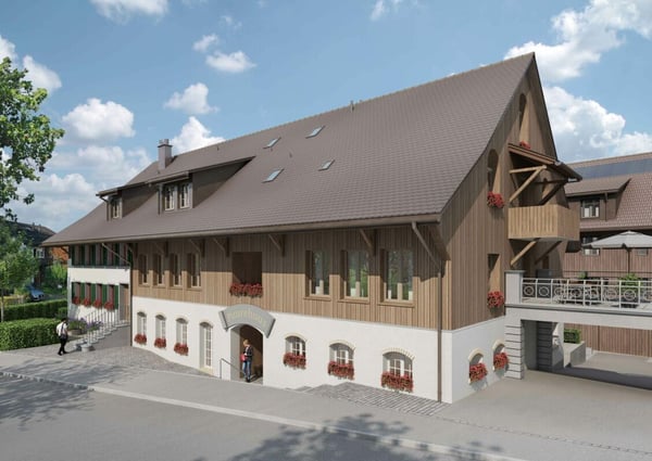BEZUGSBEREIT AB Januar 2027! Landwohnen in Stadtnähe: Neubauwohnungen im Herzen des Dorfes Wermatswil 9