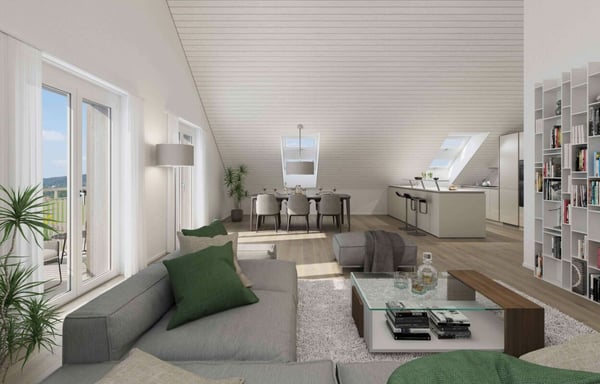 Exklusive 4½-Zimmer-Dachwohnung in idyllischer Lage oberhalb von Küsnacht 6