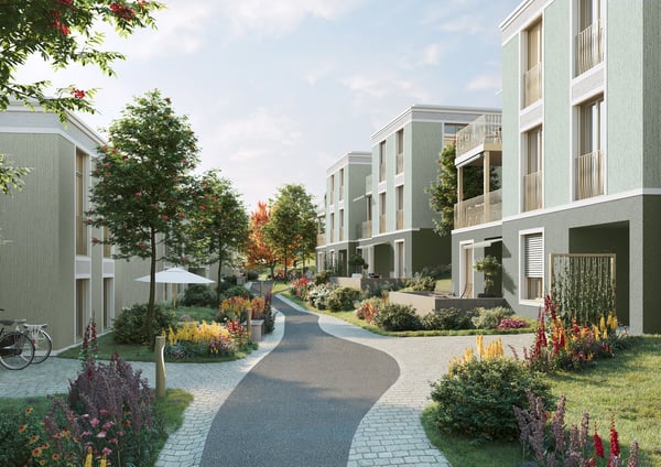 Wohnen mit Seesicht – Erstbezug in der Überbauung Tilia Boldern 2