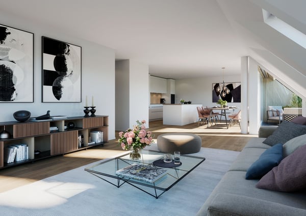 grosse Neubau-1.5-Zi.Dachmaisonettewohnung zu verkaufen an schöner Aussichtslage 4