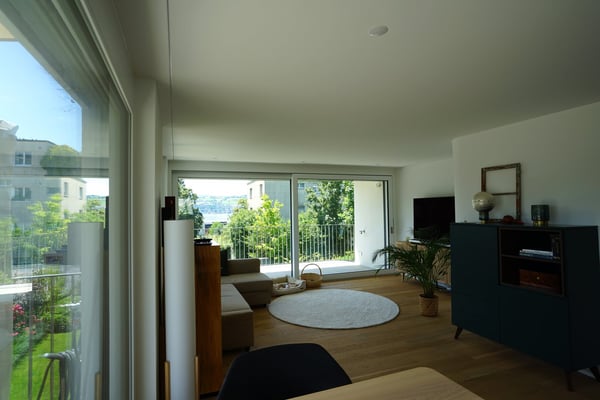 Neubauwohnung mit Gartensitzplatz, zwei Balkonen und traumhafter Seesicht 8