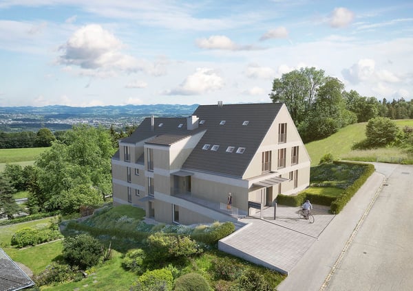 Grosse neue 5½-Zi.Dachmaisonettewohnung zu verkaufen an schöner Aussichtslage 2