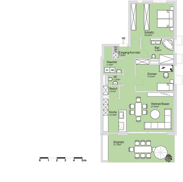 Ihr neues Zuhause mit Blick ins Grüne 8