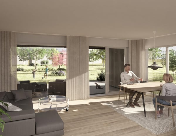 Moderne Reiheneinfamilienhäuser beim Meierhof 4