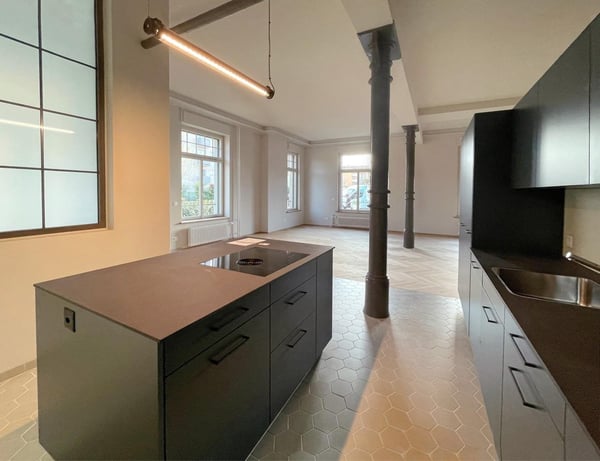 Gewerbefläche / Atelier im Loft-Stil mit Wohnküche 5