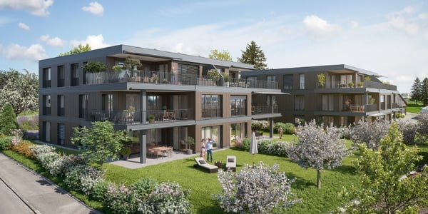 +++ DIE LETZTE WOHNUNG IM OBERGESCHOSS - SONNE. TERRASSE. PRIVATSPHÄRE +++ 6