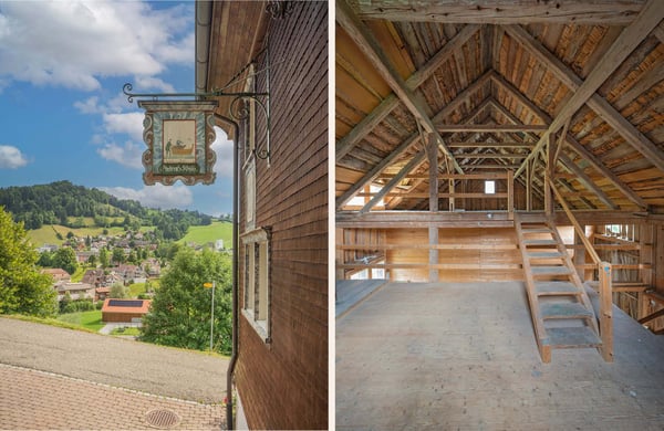 Wohnhaus »Sonnental« – Toggenburger Giebelhaus mit Rokoko-Fassade 14