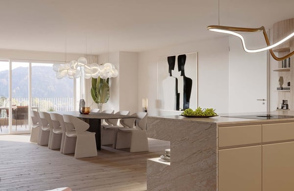 Grosszügige 4.5-Zimmer-Attikawohnung mit Weitblick und Loggia