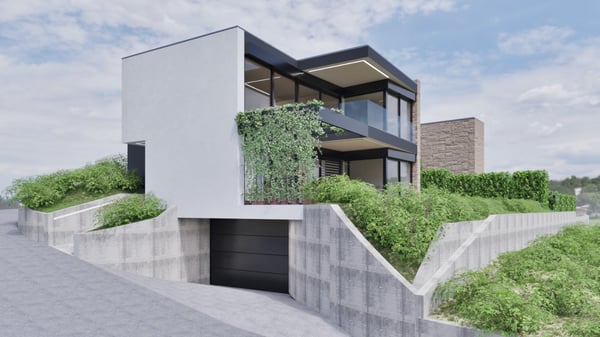 Unità di solo due appartamenti di design da edificare! 1
