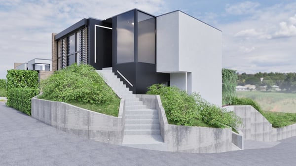 Unità di solo due appartamenti di design da edificare! 2