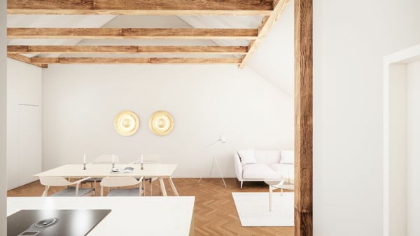 Exklusive Dachgeschosswohnung mit 112 m² im Breitenrain 7