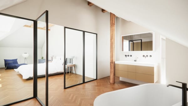 Exklusive Dachgeschosswohnung mit 112 m² im Breitenrain 23