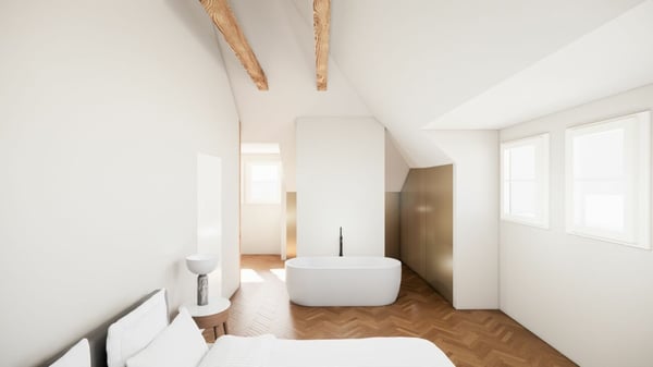 Exklusive Dachgeschosswohnung mit 112 m² im Breitenrain 17