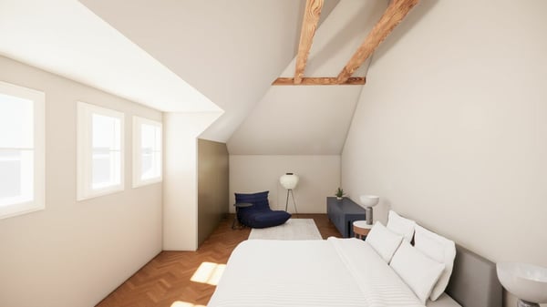 Exklusive Dachgeschosswohnung mit 112 m² im Breitenrain 12