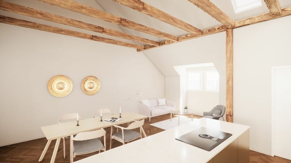 Exklusive Dachgeschosswohnung mit 112 m² im Breitenrain 5