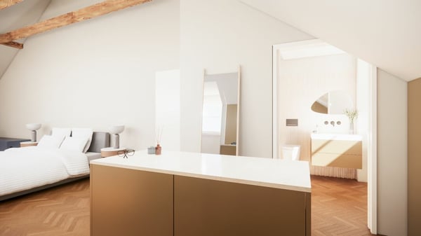 Exklusive Dachgeschosswohnung mit 112 m² im Breitenrain 20