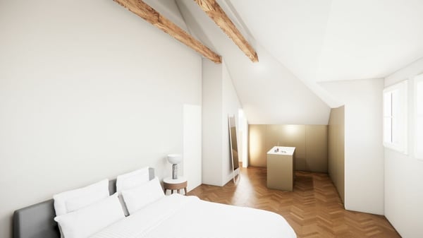 Exklusive Dachgeschosswohnung mit 112 m² im Breitenrain 16