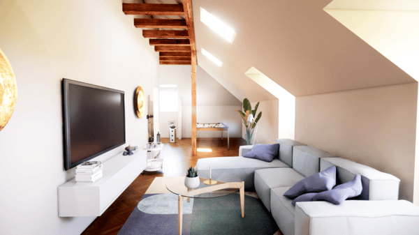 Exklusive Dachgeschosswohnung mit 112 m² im Breitenrain 9