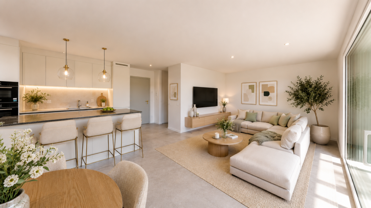 3.5 Zimmer-Wohnung mit Gartensitzplatz