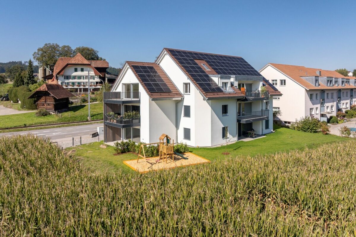 3.5 Zimmer-Wohnung mit Gartensitzplatz