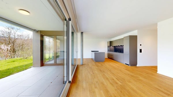 4.5 Gartenwohnung mit Blick auf die Aare 11