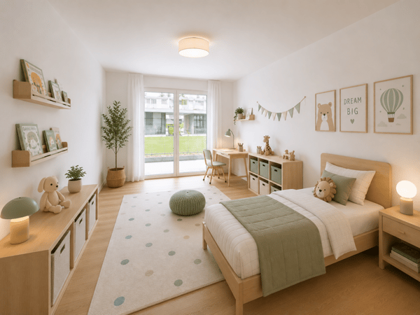 4.5 Gartenwohnung mit Blick auf die Aare 5