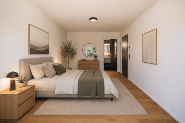 4.5 Gartenwohnung mit Blick auf die Aare 8